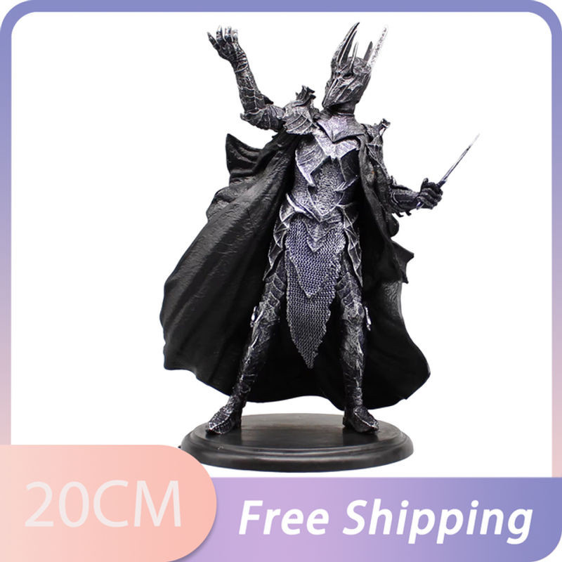 Bandai Der Herr der Ringe Sauron Dark Lord Figuren-Set aus Kunststoff in Schwarz - Bild 1
