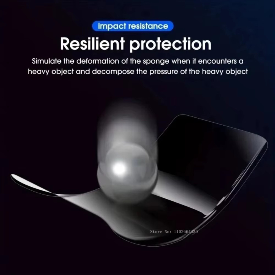 3 Stück Anti-Spy Hydrogel Displayschutzfolien für Honor Magic 7 Pro 6 5G und Honor Magic 6 5G Lite, Peeping Prevention Soft Film, transparent - Bild 4