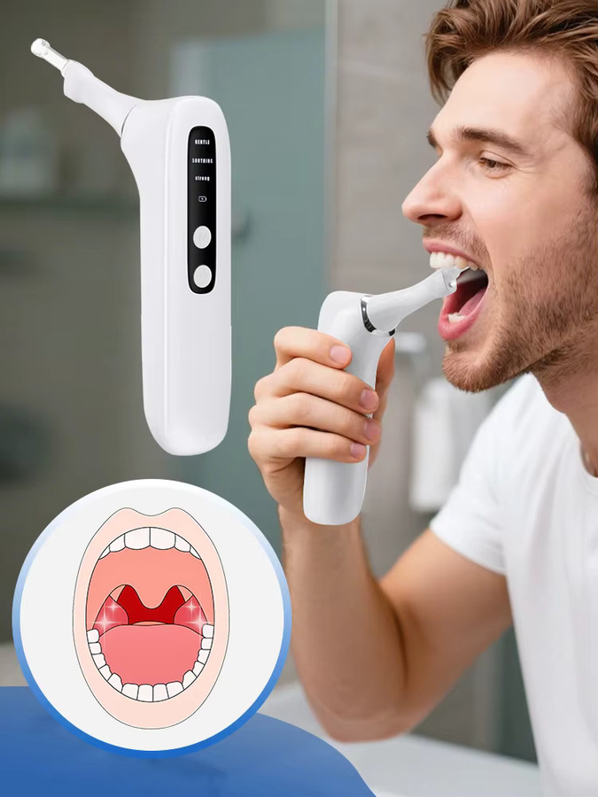 Hailicare Tonsil-Stein-Entferner-Set, elektrisch, Unisex, weiß - Bild 6