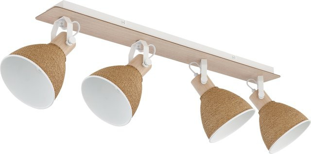GLOBO Lighting Strahler LYNDON in Weiß Matt aus Metall mit E14 Fassung und verstellbarem Lichtstrom - Bild 1