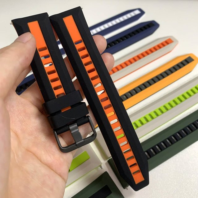 Xiaomi Smartwatch Armband, Silikon, 22 mm, Multicolor - Bild 1