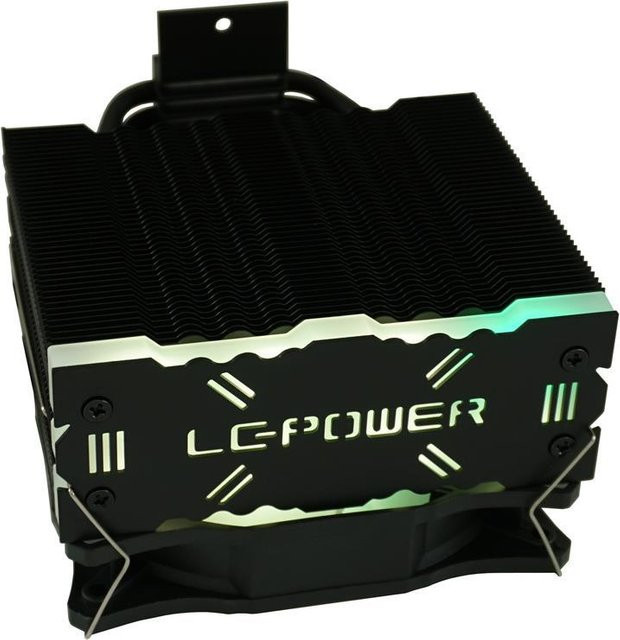 LC Power LC-CC-120-ARGB-PRO Luftkühler in Schwarz für verschiedene Sockel wie AM4, LGA1200 und LGA2066 - Bild 1