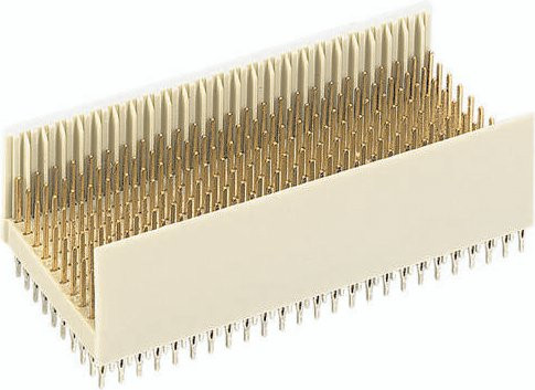 HARTING Messerleiste 17122502201 aus Messing in Weiß mit 10 Reihen - Bild 1