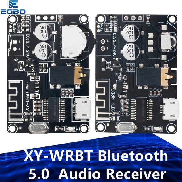 Egbo XY-WRBT Audio-Receiver-Karte mit Bluetooth 5.0 und verlustfreiem MP3-Decoder als drahtloses Stereo-Musikmodul in Schwarz - Bild 1