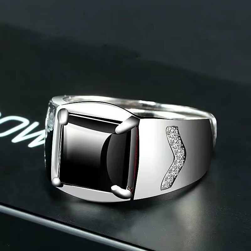 SAY Ring, 925 Silber, Vintage, Unisex - Bild 4