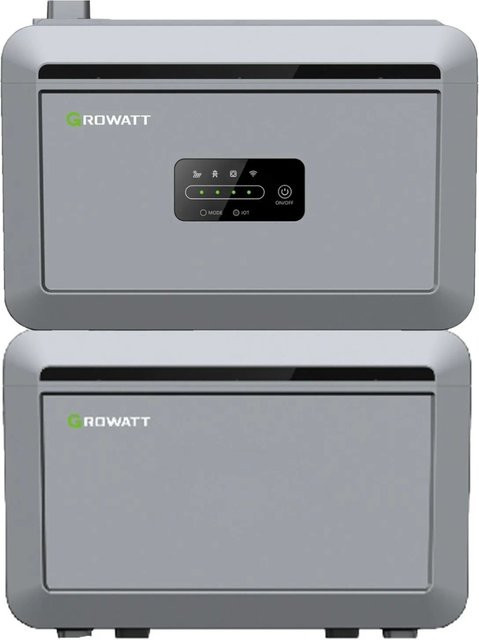 Growatt Nexa 2000 All In One Speicher für Balkonkraftwerke, 2048Wh, Grau, IP66 mit Wi-Fi und Bluetooth - Bild 1