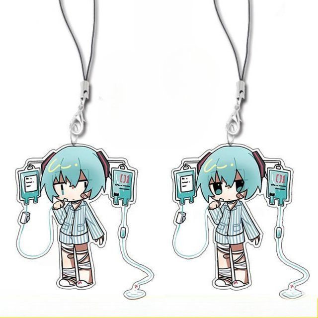 Bandai Hatsune Miku Schlüsselanhänger, Kunststoff, Bunt / Mehrfarbig - Bild 1