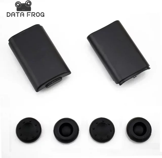 DATA FROG Batterie-Rückgehäuse Ersatz für Xbox Wireless Gamepad Controller in Schwarz - Bild 1