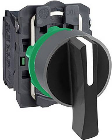 Schneider Electric XB5AJ53C0 Wahlschalter aus Kunststoff in Schwarz, Grau und Multicolour - Bild 1