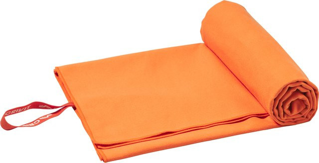 CRIVIT Mikrofaser-Handtuch Orange, B/H: 130 x 80 cm - Bild 1