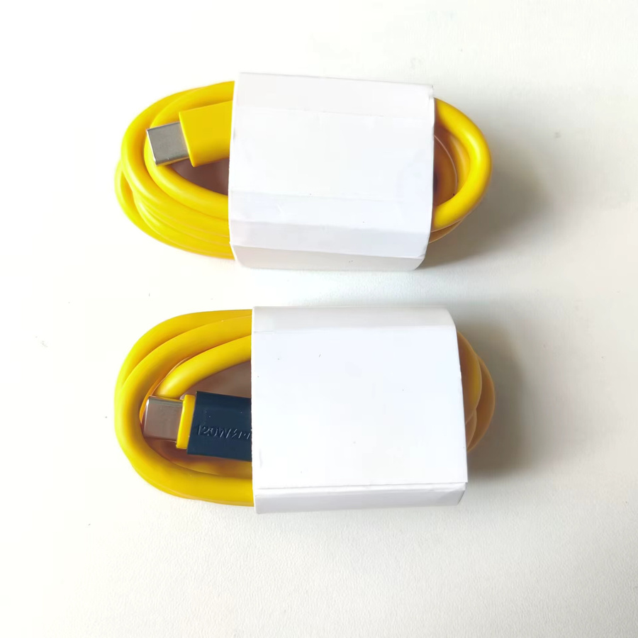 USB-C Schnellladekabel für Xiaomi Redmi K70 K80 14 15 Pro und OnePlus 13, 120W 6A PD Typ C Ladekabel, Gelb - Bild 2