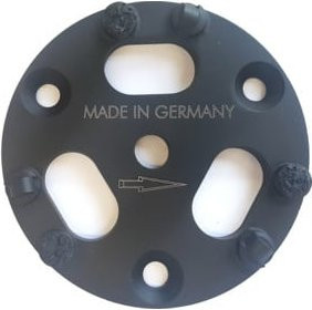 Roll PKD-Scheibe PRO 160mm für Winkelschleifer in Schwarz - Bild 1