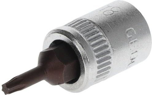 Gedore Steckschlüsseleinsatz ITX 20 T8 Torx 1/4 Zoll, Länge: 37 mm, Silber - Bild 1