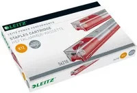 Leitz Heftklammerkassette K12 aus Stahl und Kunststoff in Rot und Weiß - Bild 1