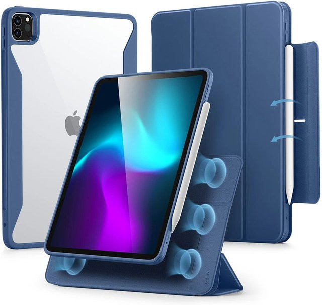 ESR Rebound Hybrid Hülle für Apple iPad Pro 11 (2024), Marineblau - Bild 1