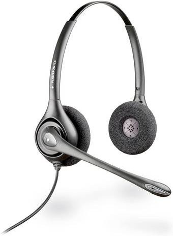 HP Poly H261N Supraplus Binaural On-Ear Headset in Schwarz - Bild 1