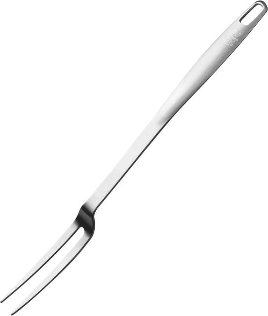 Stanley Rogers Fleischgabel aus Edelstahl in Silber mit mattem Satin-Finish, Länge: 32 cm - Bild 1