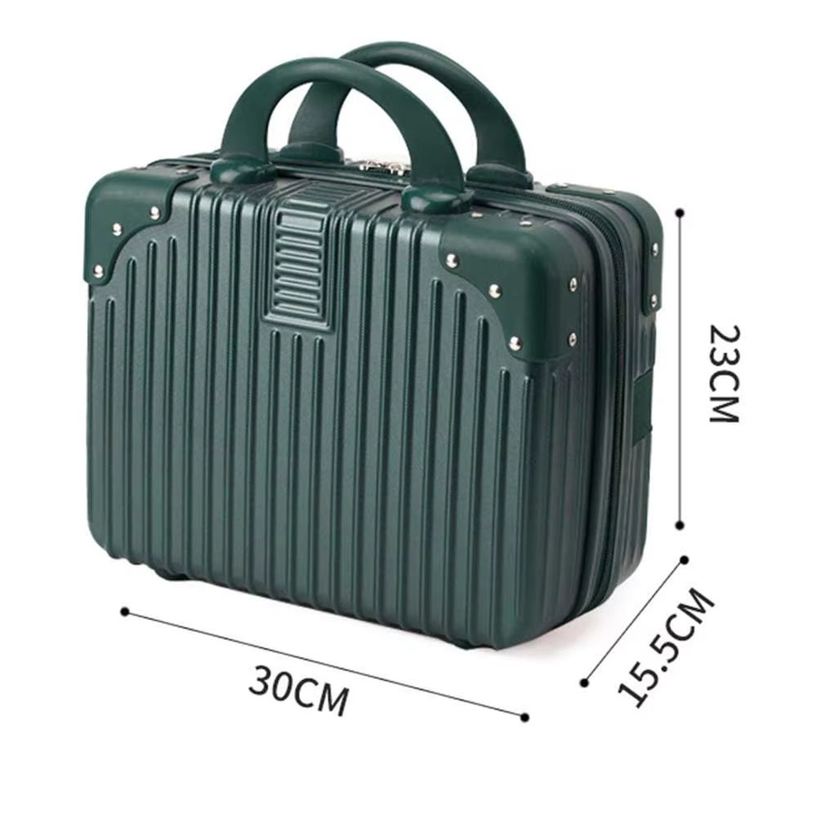 ISKYBOB Kosmetikbox Mini-Reisekoffer mit Passwort-Schloss als Handgepäck-Organizer, Breite: 35,6 cm, Höhe: 23,0 cm - Bild 3