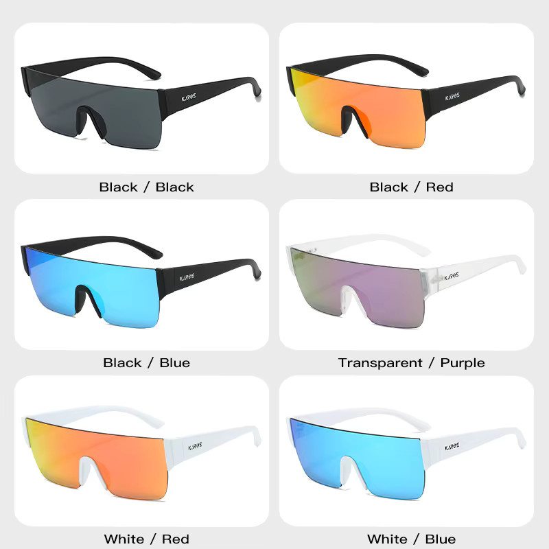 KAROS Sonnenbrille, quadratisch, Vollrand, Kunststoff, Unisex - Bild 2