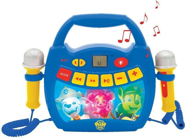 Lexibook Paw Patrol Bluetooth-Lautsprecher MP320PAZ mit Lichteffekt in Blau - Bild 1