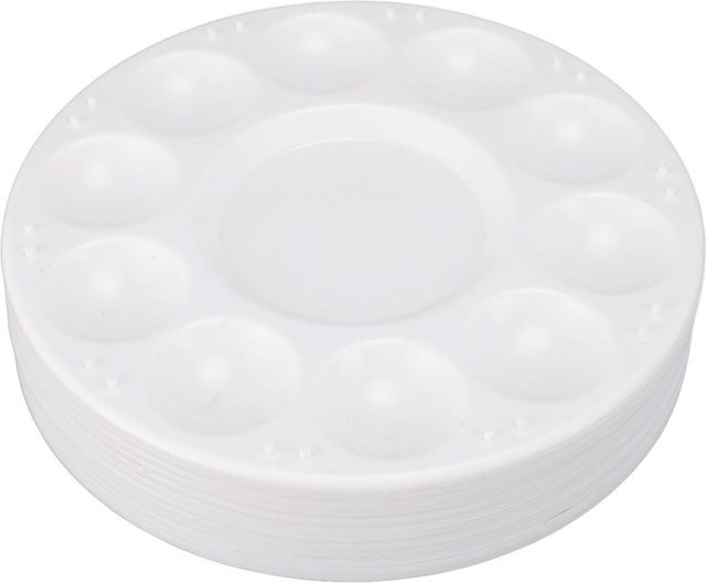 GoolRC Farbnapf-Paletten, 12-teiliges Set, Kunststoff, Weiß - Bild 1