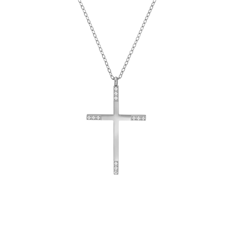 Mavie Kette, 925 Silber, Zirkonia, Unisex - Bild 1
