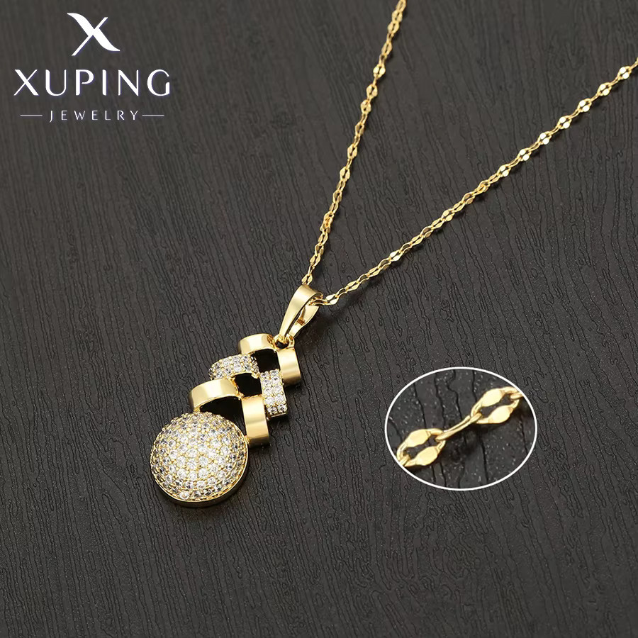 Xuping Jewelry Anhänger, hellgoldfarben, Zirkonia, Damen - Bild 2