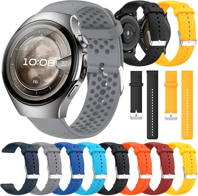 Huawei Silikonarmband, 20 mm, 22 mm, Unisex - Bild 1