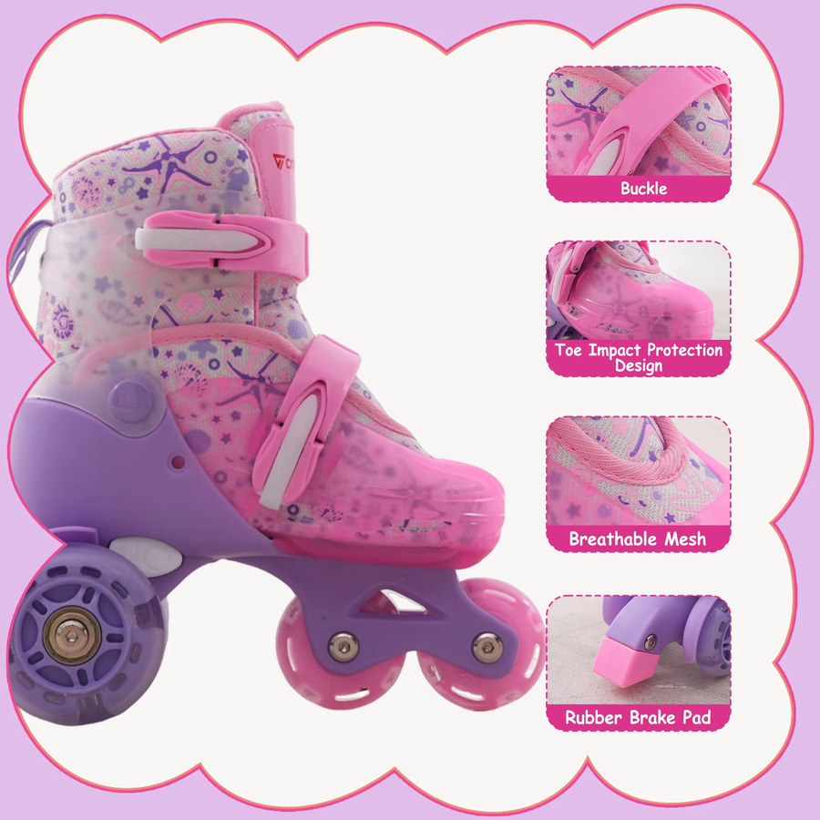 CITYSPORTS PRO Rollschuhe, verstellbare Größe - Bild 2
