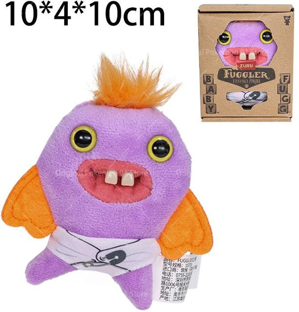 Yiran toy Fuggler Zähne Monster, Plüschtier, ab 3 Jahren - Bild 1