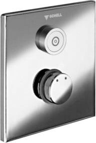 Schell Fertigmontageset LINUS D-C-M UP-Dusche mit CVD-Touch-Elektronik in Chrom und Silber - Bild 1