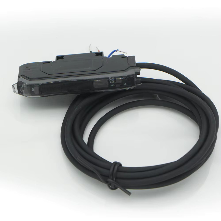 GTRIC Glasfaser-Sensorverstärker NA41 in Schwarz, 10-30 V DC, 3-Draht PNP NO/NC, für koaxiale und nicht-koaxiale Diffusion, optischer fotoelektrischer Sensor - Bild 3