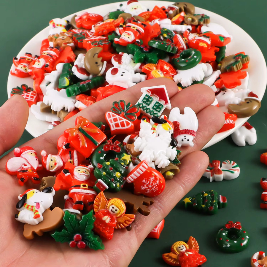 Aogue Charms, Harz, Bunt, Weihnachten - Bild 2