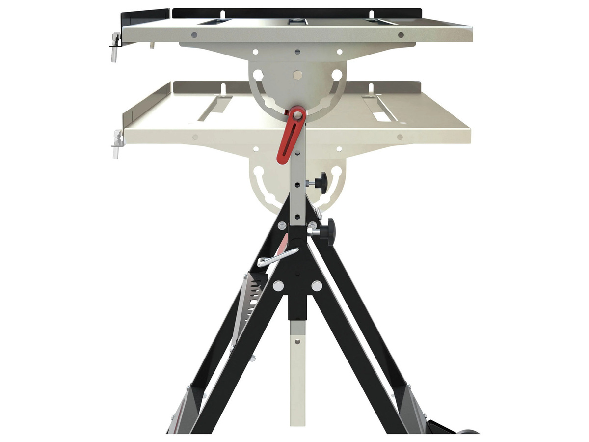Güde Mobiler Schweißklapptisch MSKT 760, höhenverstellbar und rollbar, Stahl, B/T/H: 150,0 x 78,0 x 51,0 cm - Bild 2