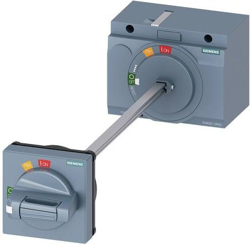 Siemens Türkupplungsdrehantrieb 3VA9267-0FK61 in Grau - Bild 1