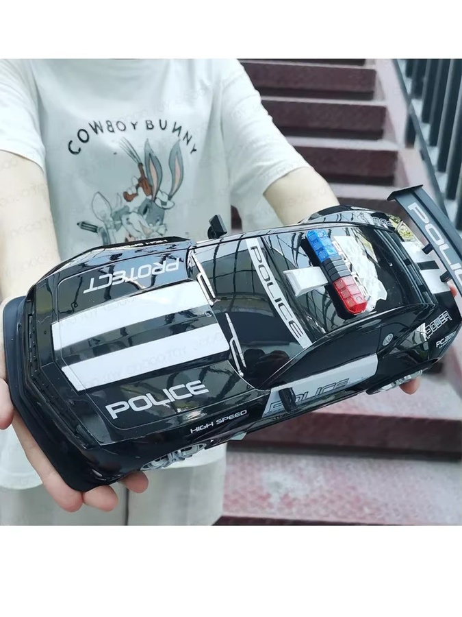 Kmoist Mustang Polizei RC Auto, 1:12, ferngesteuert, Stunt Drift - Bild 6