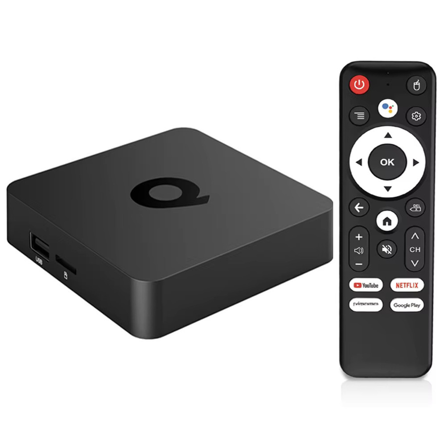 Smart TV Box Q1 H313 Android 16 Streaming Media Player mit 8K Unterstützung, 8GB RAM, 128GB Speicher, Dual Wifi 5G, Bluetooth 6.0 und Google Assistant, Schwarz - Bild 4
