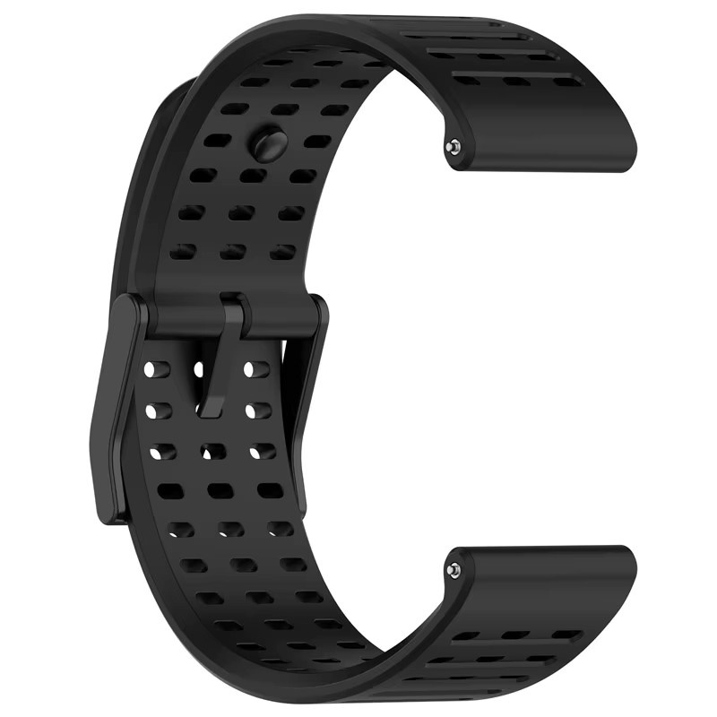 RWBANDS Uhrenarmband Silikon, Schwarz, für Suunto Smartwatch - Bild 3