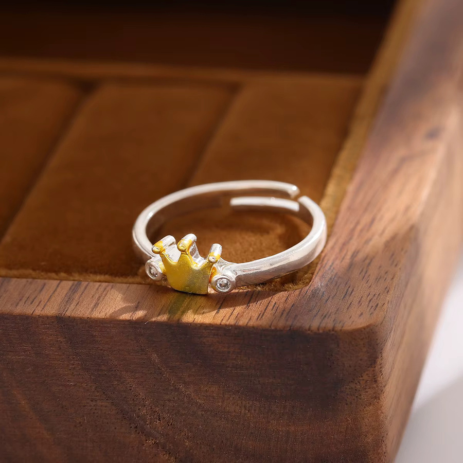 GaGa-Duck Ring, 925 Silber, Kristall - Bild 3