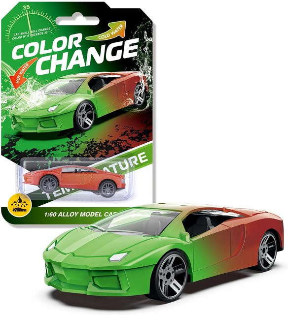 Linyi toy car Rennwagen, 1:64, mit Schwungrad, Farbwechsel-Magie, ab 4 Jahren - Bild 1
