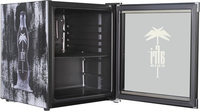 CoolCube Afri Cola Getränkekühlschrank CUBES in Schwarz mit Glastür - Bild 1