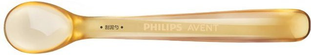 Philips Avent PPSU Fruchtlöffel Baby Beikostlöffel in Beige, BPA-frei und ergonomisch - Bild 1