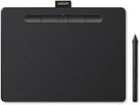 Wacom Intuos Medium Grafiktablett Schwarz mit USB-C und USB-A - Bild 1