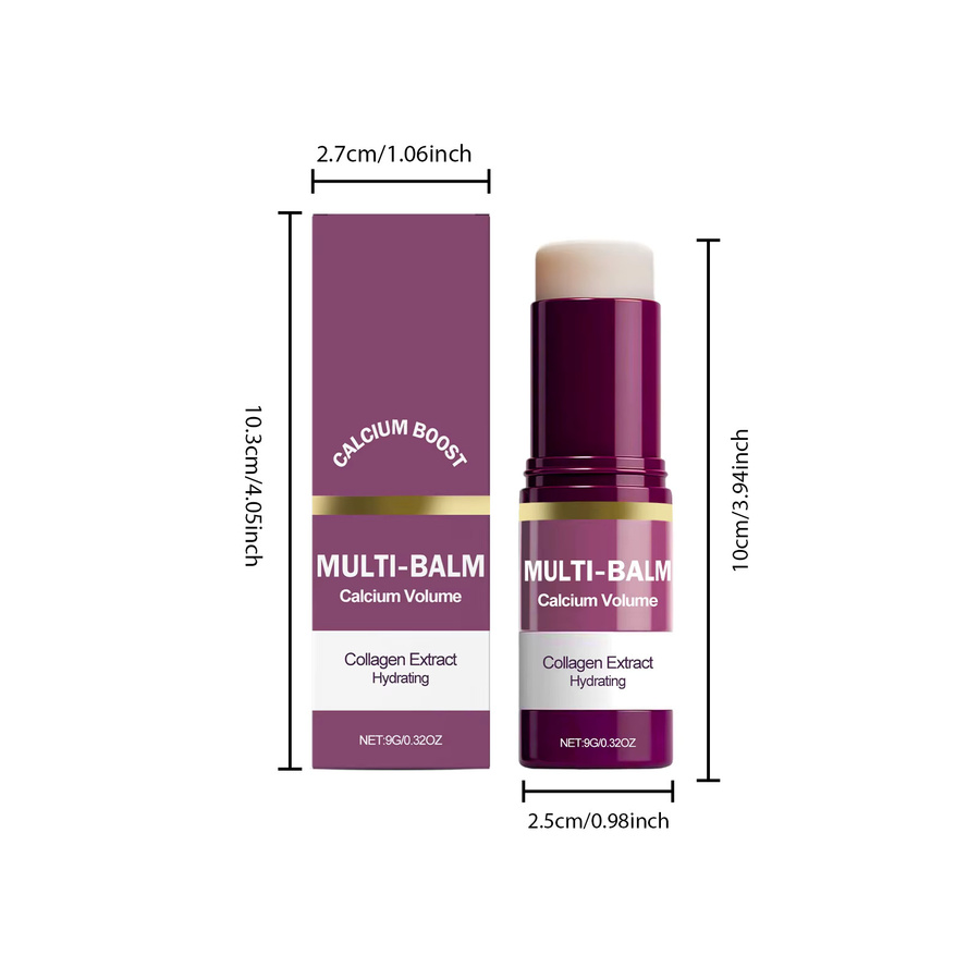 OceAura Calcium Volume Multi Balm Stick mit Kollagen, Unisex - Bild 3