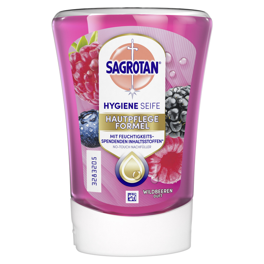 Sagrotan No-Touch Flüssigseife Wildbeeren, 250 ml - Bild 2