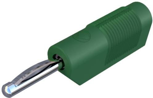 Hirschmann Test & Measurement VSB 20 Bananenstecker gerade in Grün mit 4mm Stift-Durchmesser - Bild 1