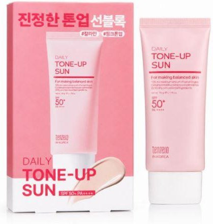 TENZERO Tone-Up Sonnenschutzmittel SPF50+, 2er Set, 50 ml, Empfindliche Haut - Bild 1