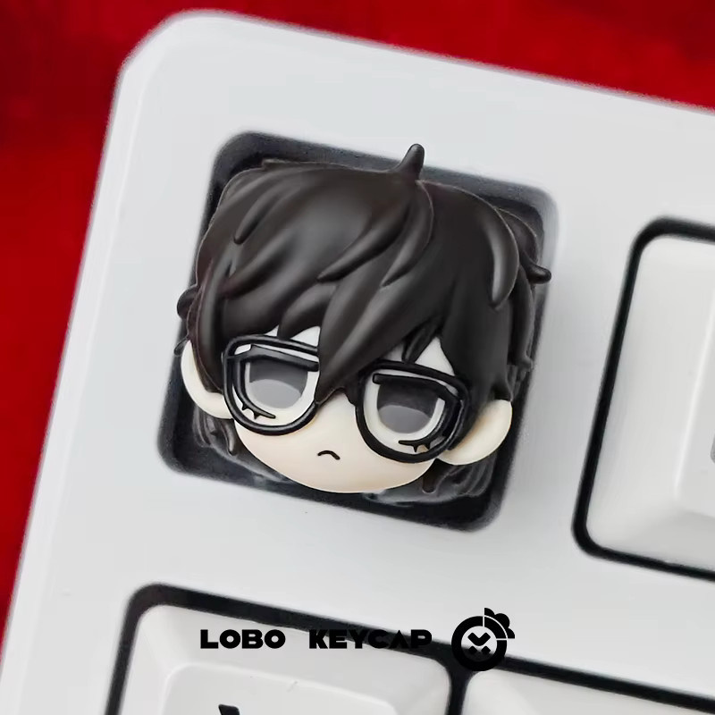 Attack Shark Lobo Keycap Yuki Makoto Amamiya Ren Persona Anime Game Merchandise Mechanische Tastatur Zubehör Single Keycap Ersatz Esc - Bild 1