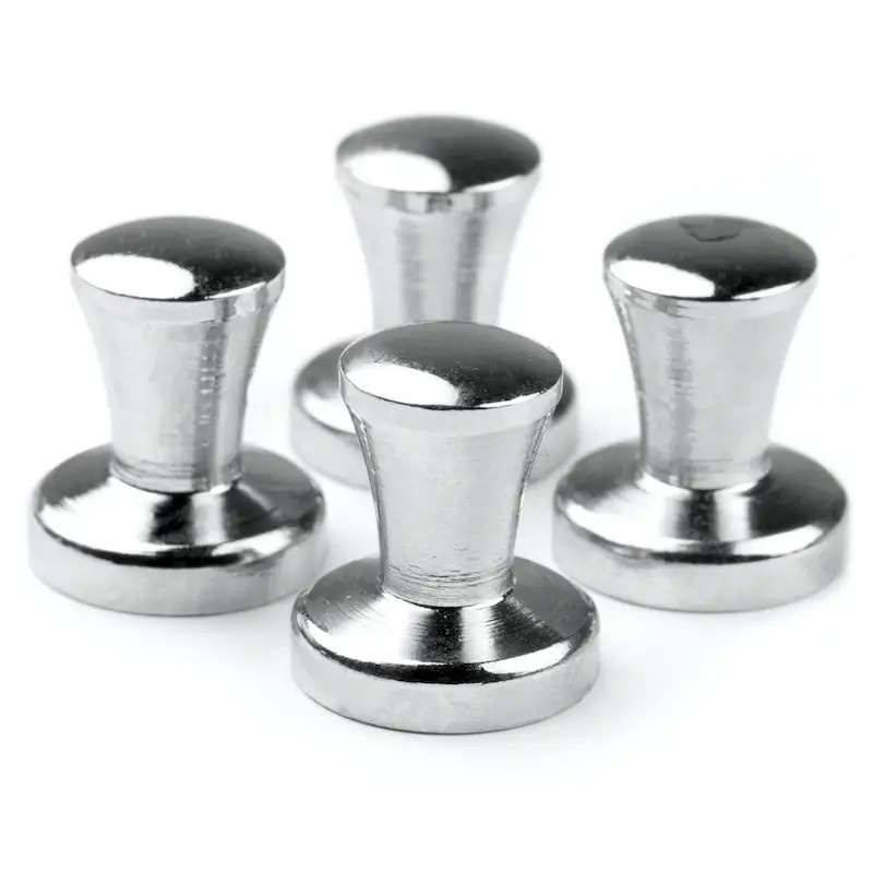 BIGBOXX Kegelmagnet 4er-Set in Silber - Bild 1