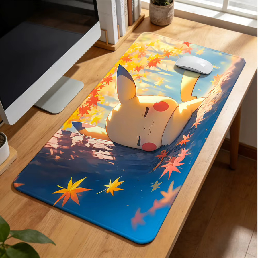 Potdemiel Gamer Tastaturmatte BKM-Po-ke-mons XXL Mauspad in Multicolour - Bild 3